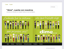 Tablet Screenshot of cuentaconnosotros.es